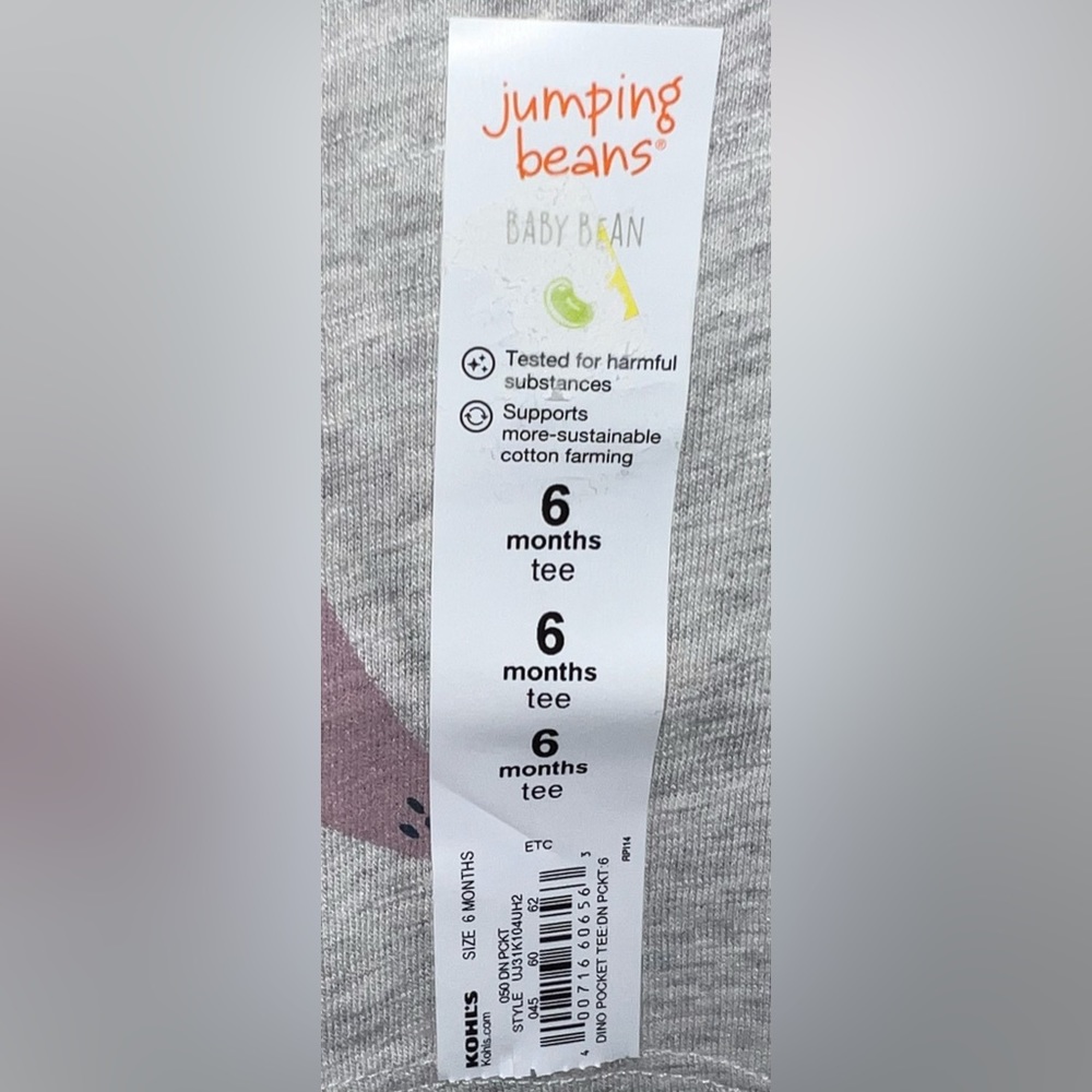 •Jumping Beans Baby Boy 6m Summer outfit🌴NWT🌴 - Picture 5 of 10